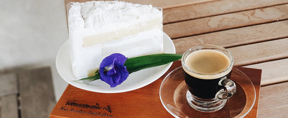 กาแฟเค๊กม่อนหอมดิน
