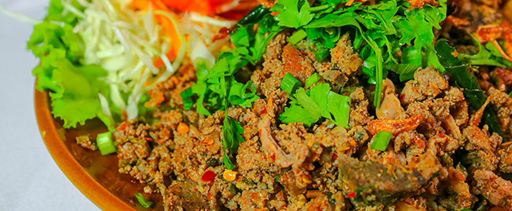 ลาบหมูคั่ว
