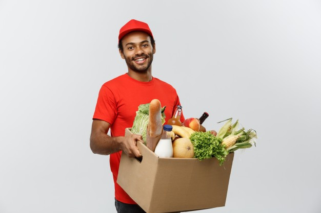  Food delivery man