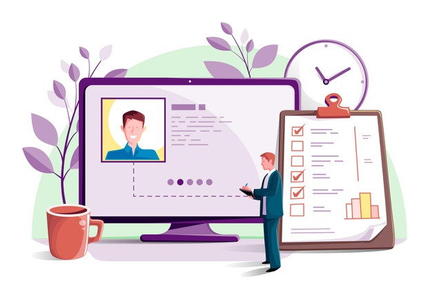 Job online interview